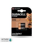 باتری لیتیومی CR2 ولتاژ ۳ ولت ۸۰۰ میلی آمپر دوراسل Duracell [بسته ۲ عددی]