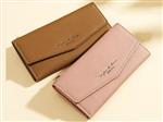 کیف پول زنانه تاشو چرم دارای 11 جاکارتی TAOMICMIC Y8213  Folding Long women Wallet