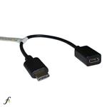 کابل او تی جی Type C نر به USB 2.0 Micro B ماده فرانت 15 سانتی متری