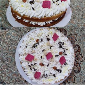 سابله کیک وانیلی