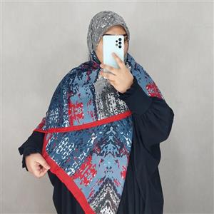 روسری مدل دوریس قواره 140 دور دستدوز 