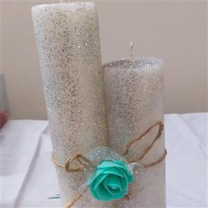 شمع های استوانه ای