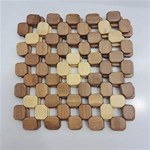 زیر قابلمه ای زیر بشقابی زیر قابلمه ای چوبی