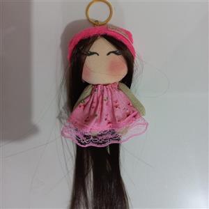 عروسک روسی  آویز دستساز  مناسب  دسته کلید آویز کیف و آینه خودرو
