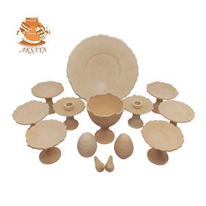 هفت سین سفالی خام مدل کمانی کد HS118\n\n