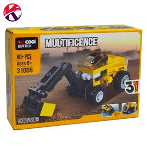 لگو 3 مدل ماشین بیل مکانیکی DECOOL MULTIFICENCE 31005-468