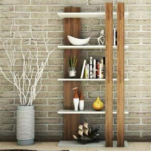 قفسه کتاب و دکوری چوبی کد B03 (مستقیم از تولیدکننده) 