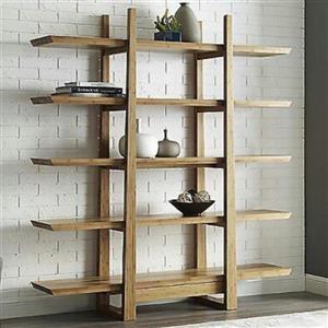 قفسه کتاب و دکوری چوبی کد B07 (مستقیم از تولیدکننده) 