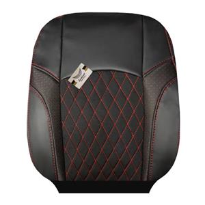 روکش صندلی خودرو سوشیانت مناسب تیبا 2 و کوییک چرم لمسه جودون خرجکار طرح دار