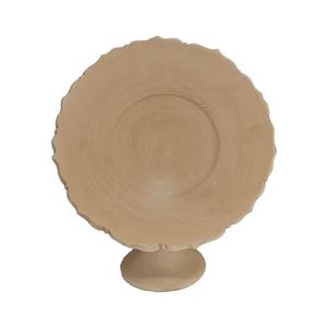 قاب آینه سفالی خام مدل کمانی کد AH100