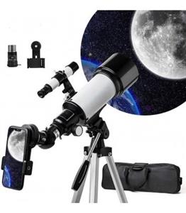 تلسکوپ با آداپتور تلفن برند Joshjt مدل Telescope 70mm Aperture 400mm AZ Mount