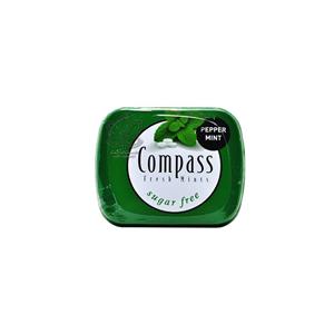 آبنبات ( خوشبو کننده دهان ) نعنا فلفلی بدون قند کومپاس – compass