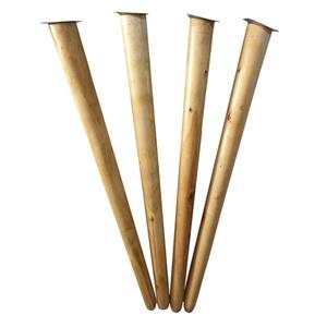 پایه میز مدل چوبی مخروطی کد 70-D1 بسته 4 عددی