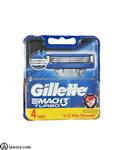 یدک ژیلت مدل مَچ تری توربو اصل بسته 4 عددی-Gillette Mach3 Turbo cartridge4