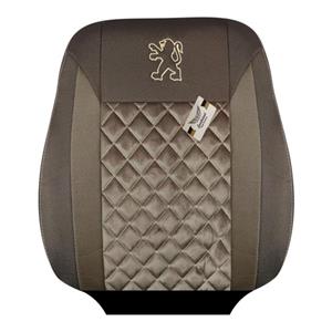 روکش صندلی خودرو سوشیانت مناسب پژو 405 ( پرشیا قدیم ) جودون نسکافه ای لمسه مخمل