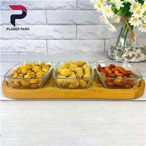 اردو خوری و رولت خوری  اردوخوری 3خانه پایه چوبی لیمون 