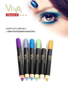 گلیتر مدادی چشم ویوا بیوتی Viva Beauty eyeshadow pencil Glitter