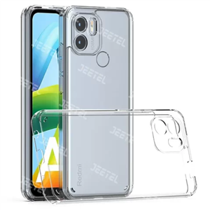 قاب شفاف Xiaomi Redmi A1 Plus  مدل ژله ای طلقی محافظ لنزدار