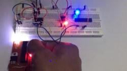 ساخت و طراحی انتقال اطلاعات توسط نور مرئی ال ای دی لای فای توسط میکروی avr.