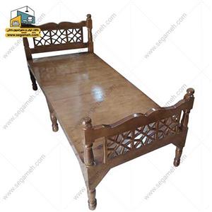 تخت خواب سنتی یک نفره مدل CSP27