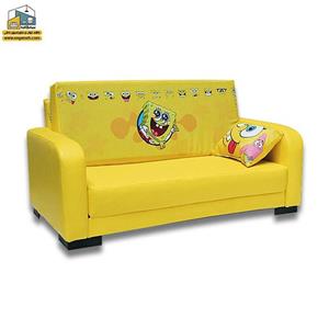 مبل تخت خواب شو کودک و نوجوان مدل باب اسفنجی