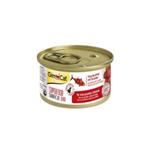 کنسرو گربه جیم کت طعم فیله ماهی تن و گوجه مدل(Superfood ShinyCat Duo Tuna Fillet with Tomato) با وزن 70 گرم 