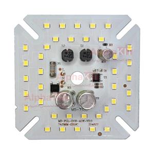 ال ای دی 40 وات 220 ولت سفید مهتابی 75×75 میلیمتر خازن دار