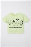 تی شرت گیاهی طرحدار نوزادی پسرانه دفاکتو DeFacto کد 788