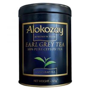 چای سیاه سیلان ارل گری ( عطری ) ۱۲۵ گرم الکوزی – alokozay