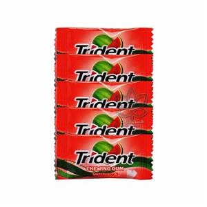 پک پنج تایی آدامس هندوانه ( ۲٫۸gr*5 ) تریدنت – trident