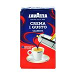 قهوه پودر کرم گوستو ۴ دستگاه ۲۵۰ گرم لاواتزا – lavazza