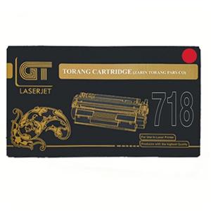 کارتریج تونر لیزری قرمز جی تی gt 718(با ضمانت و 