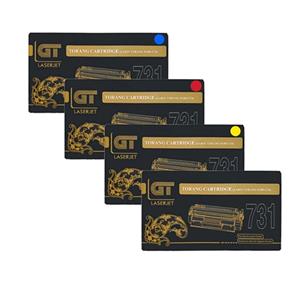 ست 4 رنگ کارتریج تونر لیزر رنگی gt 731 (با ضمانت و )