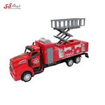 ماشین آتش نشانی فلزی با بالابر اسباب بازی Metal fire truck D4566A