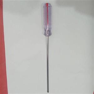 پیچ گوشتی دسته شیشه ای (کریستالی) تک چهارسو 200×6 JIOSITE