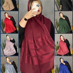 شال ساده تک رنگ