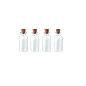 بطری دکوری مدل شیشه ای کد BOSHE بسته 4 عددی\n\n