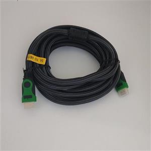 کابل اچ دی ام آی hdmi  روکش بافت طول 5 متر