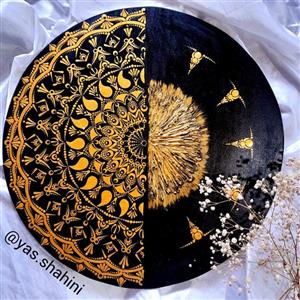 ساعت دیواری چوبی خاص