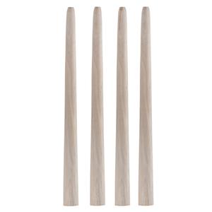 پایه میز مدل چوبی مخروطی کد 80-D1 بسته 4 عددی