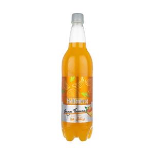 نوشیدنی گاز دار پرتقال موز هوفنبرگ 1 لیتر Hoffenberg Orange Benana Drink Lit 