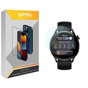 محافظ صفحه نمایش شیشه ای اسپریگ مدل SPG مناسب برای ساعت هوشمند هوآوی Watch 3 Active Edition