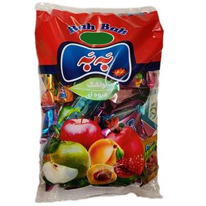 لواشک پذیرایی چند میوه دو سر پرس  به به  -  1 کیلوگرم