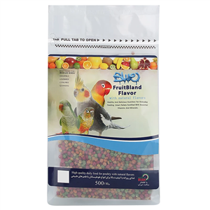 غذای پلت پرنده بلو مدل میوه ای وزن 500گرم