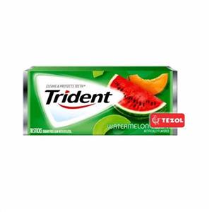 ادامس تریدنت با طعم هندوانه Trident تعداد 18 عددی 