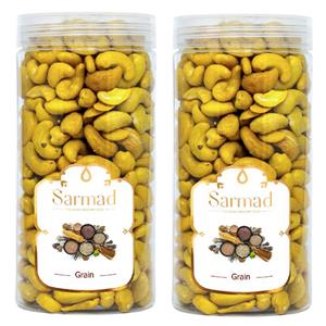 بادام هندی نمکی ممتاز سرمد - 800 گرم بسته 2 عددی