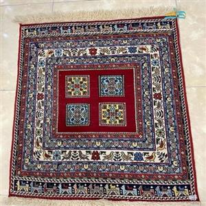 گلیم دستبافت جدید سیرجان مناسب کف اتاق و تابلو فرش کد honar351