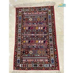 گلیم مدرن سیرجان جنس پشم کرک مرینوس با رنگ طبیعی ثابت گیاهی کد honar380