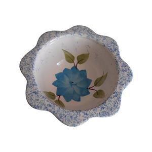 حوض ماهی سفالی مدل گل