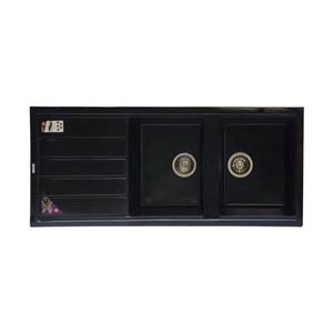 سینک ظرفشویی گرانیت پارادایز مدل  TURKEY206-B-AKLIL توکار